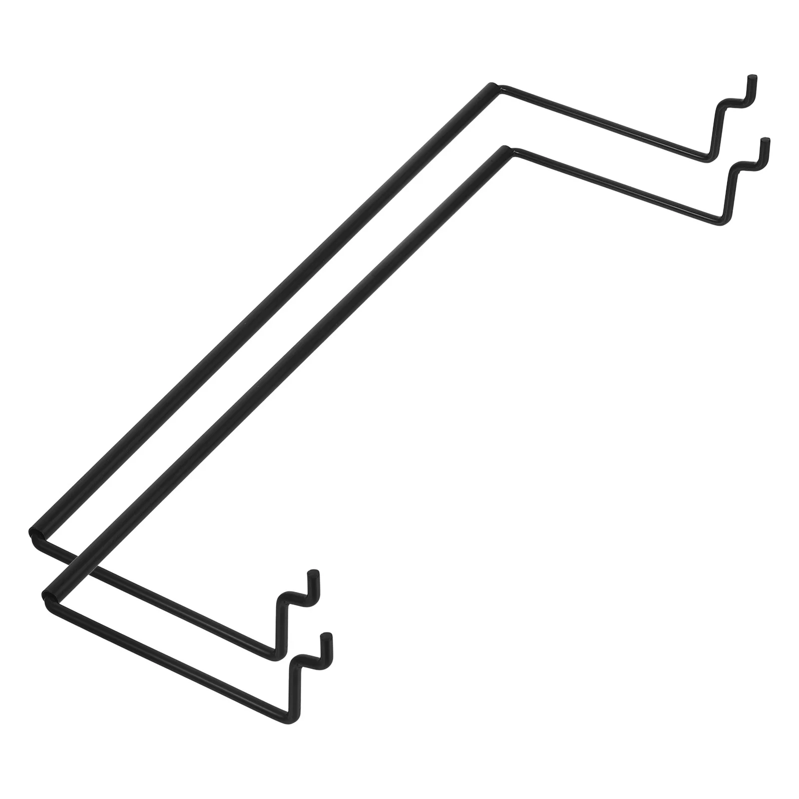 

2Pcs Paper Towel Holder Pegboard Metal Iron Durable Mount Bathroom Kitchen Organizer Towel Rack Wall Mount Toilet Paper Holder