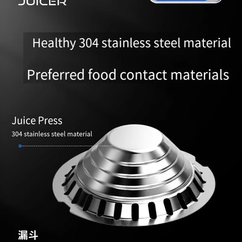 عصارة يدوية منفصلة من الفولاذ المقاوم للصدأ للاستخدام المنزلي عصير برتقال ليمون عصارة فواكه للتشغيل اليدوي للاستخدام التجاري