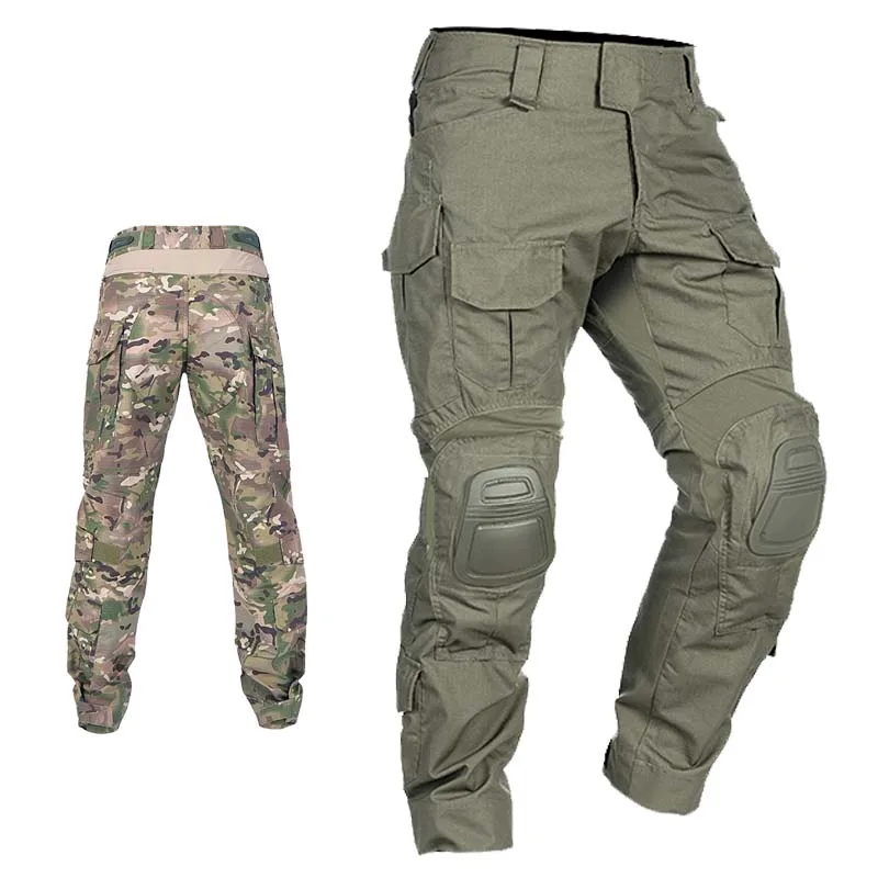 Taktische Uniform Sets Gen3 Herren Camo Anzüge Outdoor Jagd Hemd Hosen Tops Elastic Duty Sets Cargo Hosen Winddichte Arbeitskleidung – Detail 7