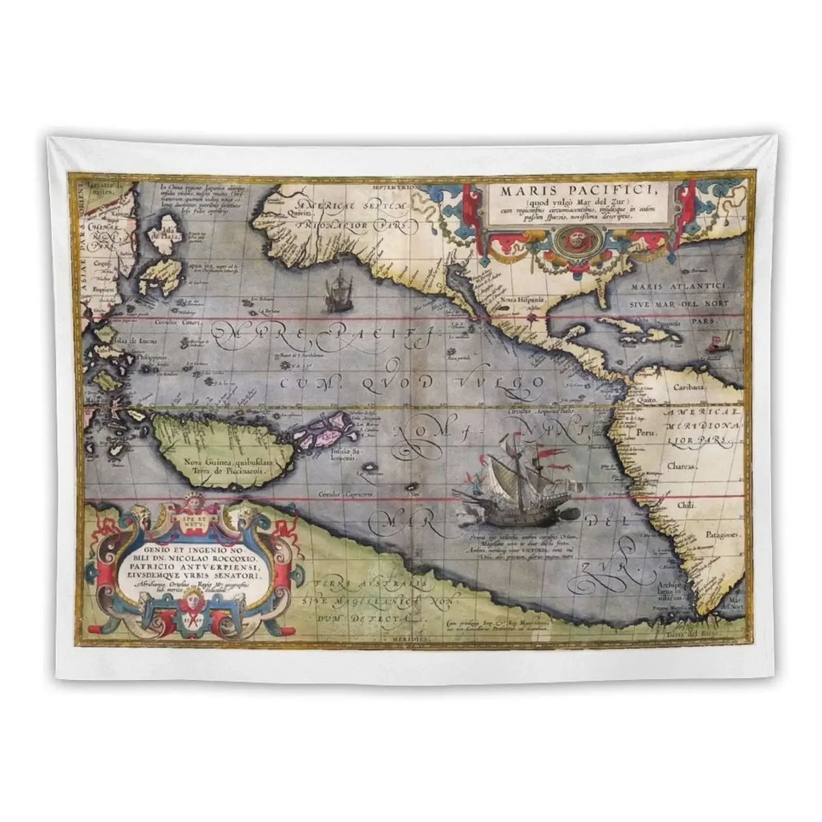 

Декоративный Настенный Гобелен 1589-Ortelius-kale, украшение стены, эстетическое искусственное украшение