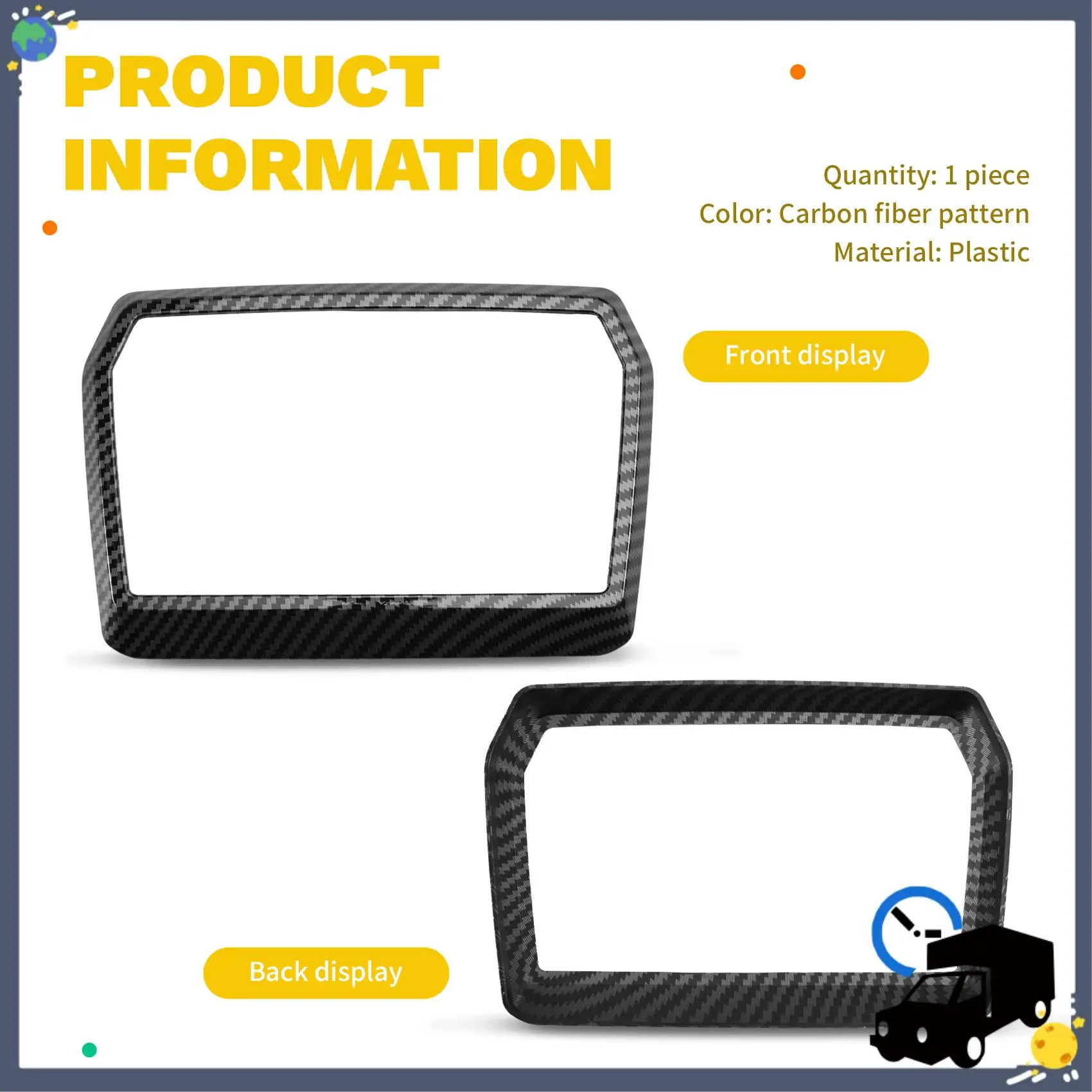 غطاء أدوات الدراجة النارية الدائم غطاء أدوات حماية من الخدش لملحقات الدراجات النارية VOGE SR250GT