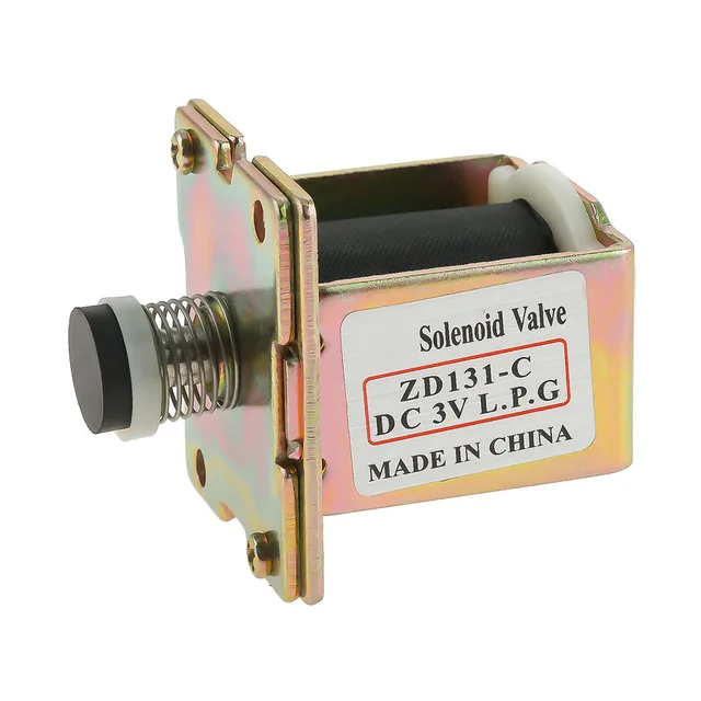 صمام لولبي ZD131-B Gas Water Heater Solenoid Valve DC 3V Self-Priming Solenoid Valve Parts Home Improvement Accessories الغاز والوقود — تفصيل 2