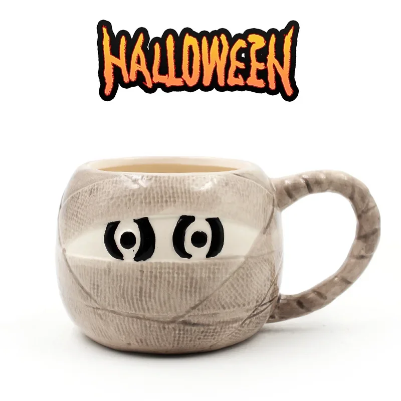 

Mug Painted Bandage Cup Zombie Cup 3D Stereo Cup Ghost Funny