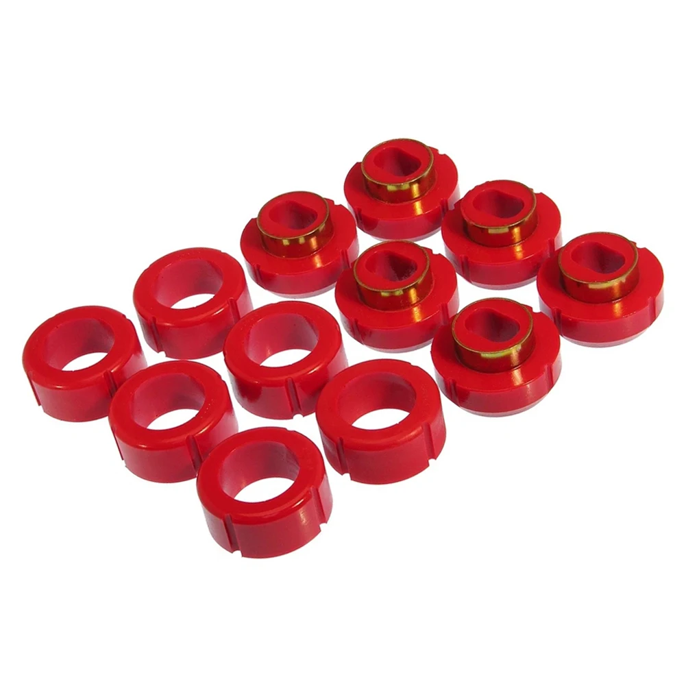 

Prothane 7-108 Body Mount Bushing Kit for Chevrolet C10 C20 K10 K20 K30 1981 1987 Helps Minimize Frame During Driving