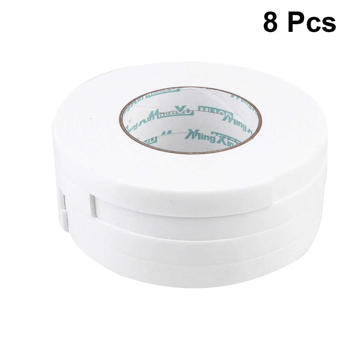 8 Rolls Foam Tape Premium Quality Closed Cell Structure Sound Insulation Chemical Resistance Lightweight Easy Storage for Window