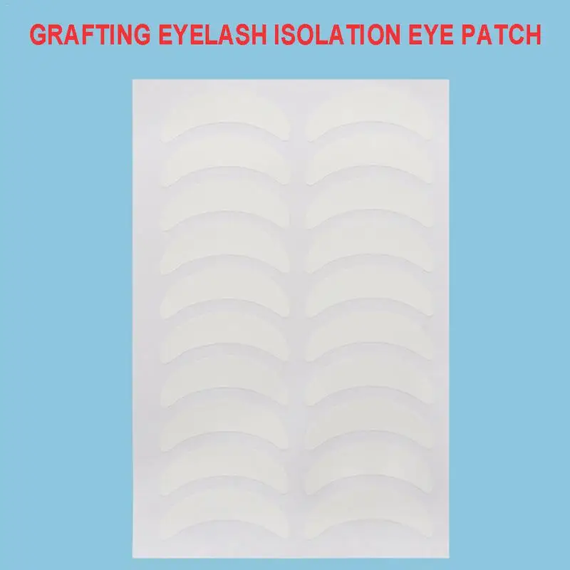 Eyelash Extension Paper Patches 50pair Eye Lash Isolation Positioning Pads Patches Tool Self-Adhesive Eyelashes Paper Under Eye