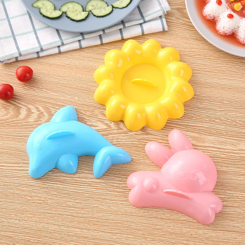 4 Hoạt Hình Dễ Thương Sushi Nori Khuôn Cơm Trang Trí Cắt Bento Máy Làm DIY Dụng Cụ Nhà Bếp Accessorie Nhà DIY Dễ Thương Làm Bánh nori Dụng Cụ Làm Sushi