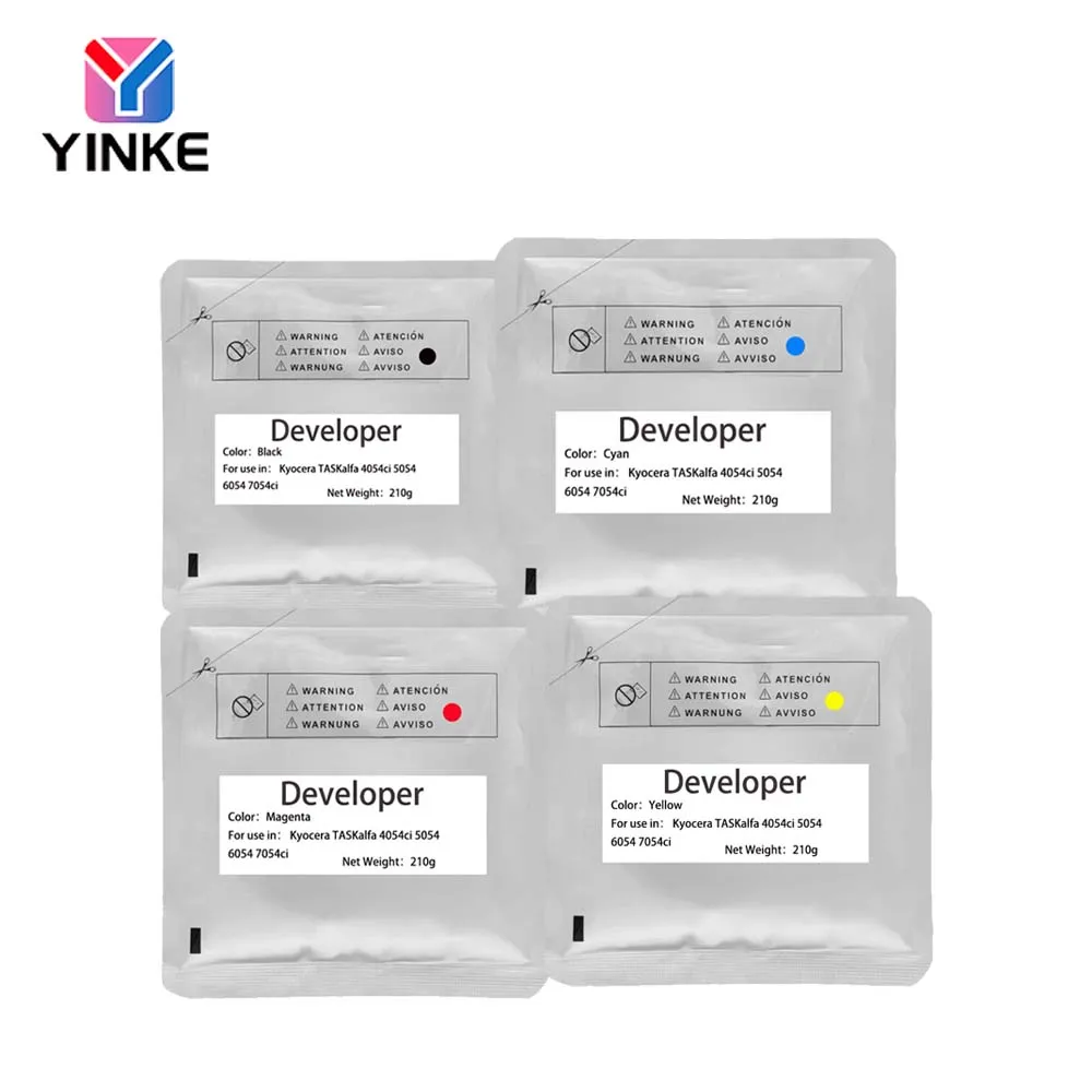 1Set Developer Powder For  Kyocera TASKalfa 4054ci 5054ci 6054ci 7054ci Developer OEM Carrier