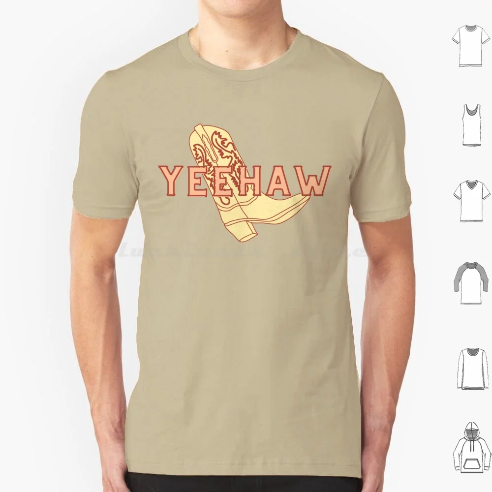 Yeehaw Cowboy Boot Graphic T Shirt Men Women Kids 6xl Yeehaw Cowboy Cowgirl Cowgirl Aesthetic Cowboy Boot Typography Aesthetic