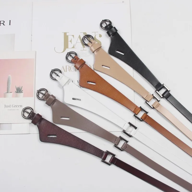 الرجال النساء خمر الأسود بولي Leather الجلود مشد الإناث Cummerbund معطف حزام فستان Decration حزام ضيق J1747