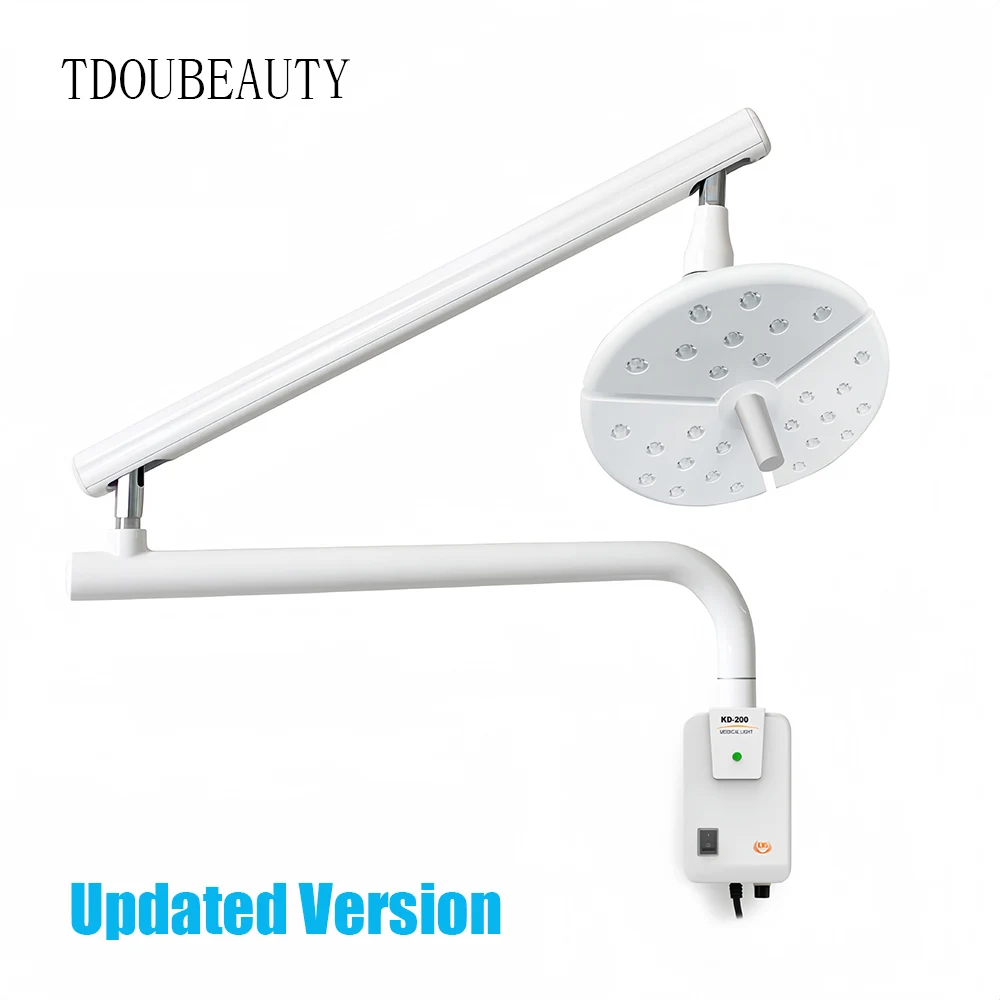 KD-2018B-1 Wall-Mounted Type 50W 27 Holes LED Shadowless Light Cold Operation Lamp Adjustable Brightness Lamp For Dental Clinics