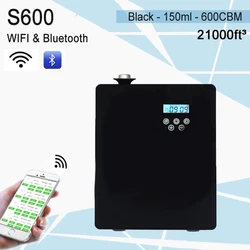 VTS APP HVAC Waterless S600 Scent Diffuser Machine Hotel Fragrance Device Smart WIFI Use Pure Essential Oils Nebulizer for Home