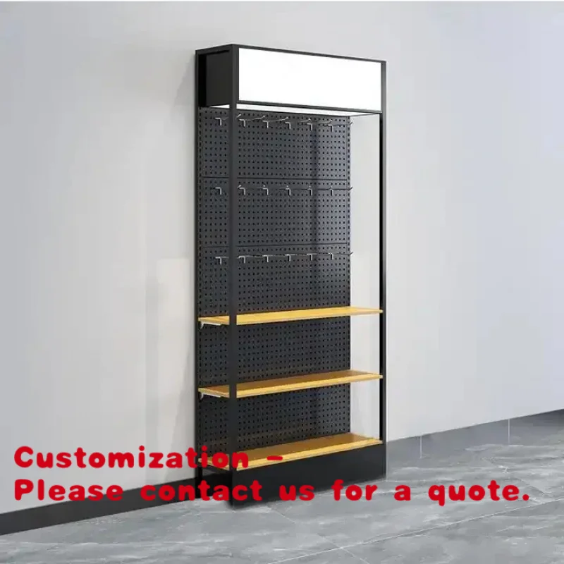 

Customize.Factory Price Tradeshow Display Rack Metal Tools Display Shelf Mobile Phone Accessories Display Shelves