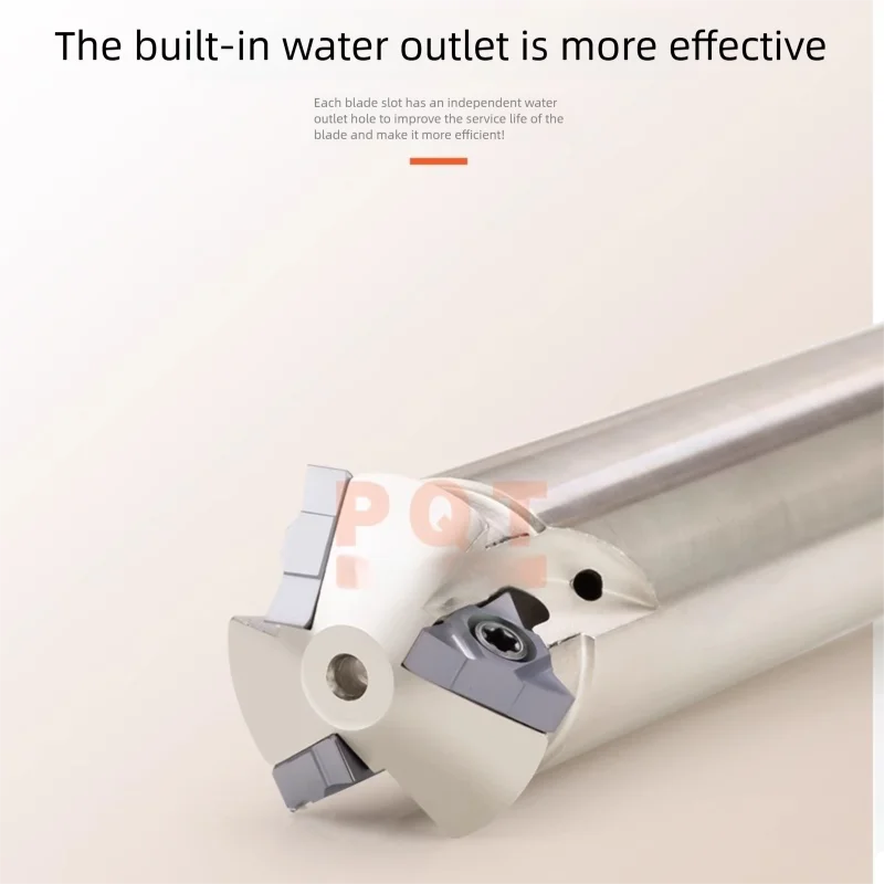 Deep-hole thread milling arbor SMT Series Slotting Extended Shank Single-point Thread Milling Machining Centerer 11UIDA60