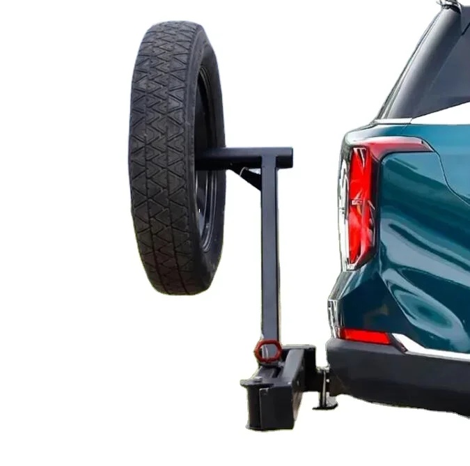 Custom 4WD Off Road Trailer Vehicle Universal Hitch Spare Tire Carrier for Sale