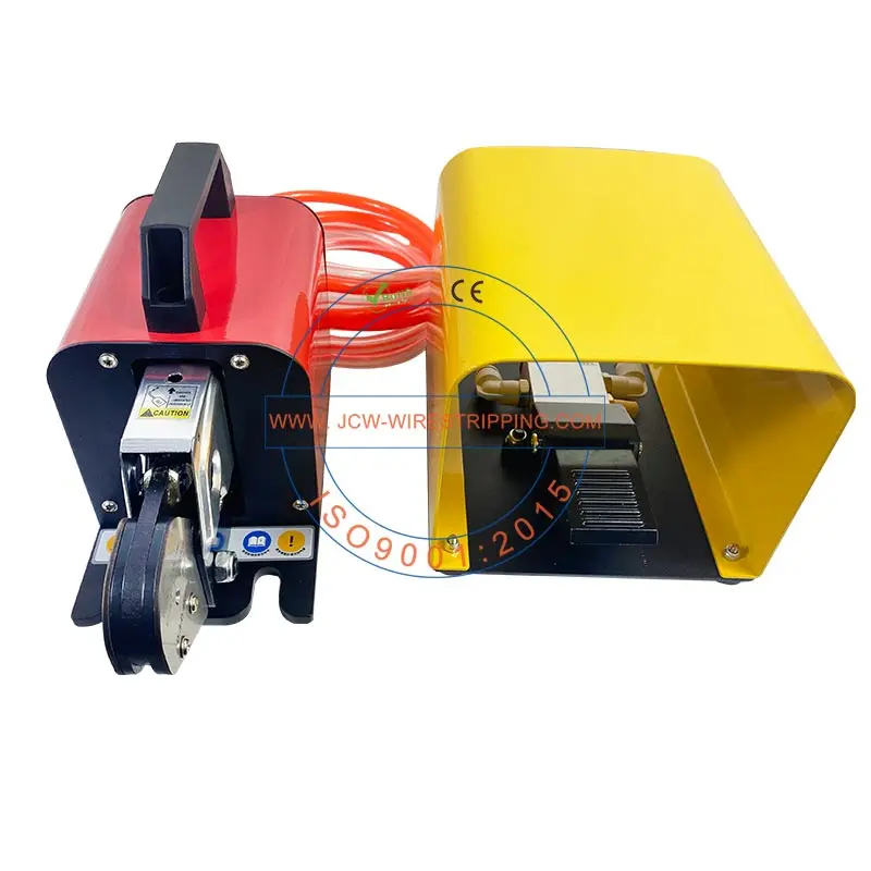 JCW-320S Pneumatic Crimp Faston Machine Optimal For Fiber Optic Connectors Ring Loose Ferrule Cable Manufacturing Equipment