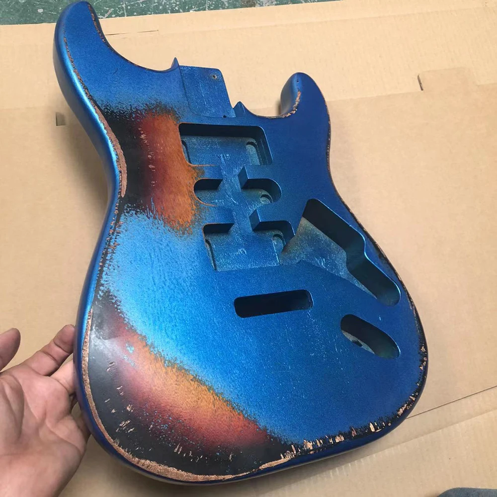 Heavy relic ST electric guitar body kit DIY