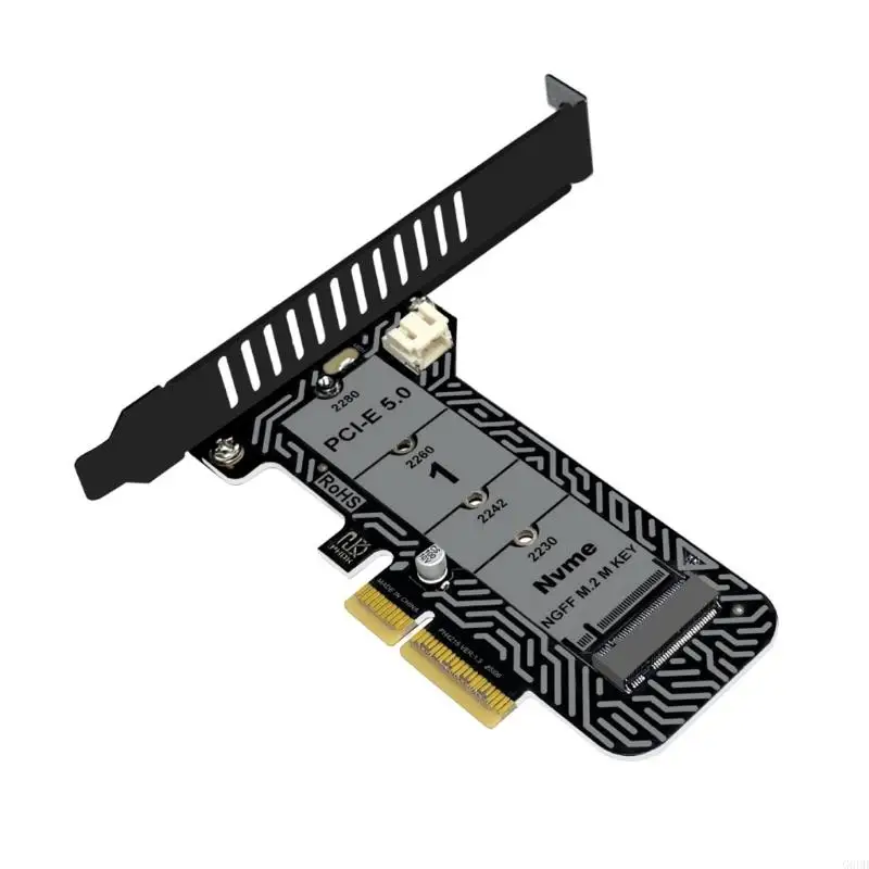 G6DD PCIe to M.2 NVMe Adapter Card with PCIe5.0 Boosting Data Transfer