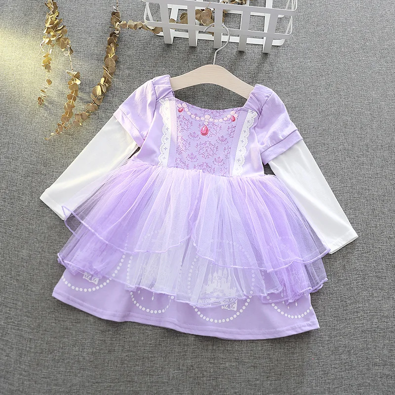 Vestido de princesa para niñas pequeñas, ropa de manga corta hasta la rodilla, vestido de verano para niños pequeños, vestido de cumpleaños para niños