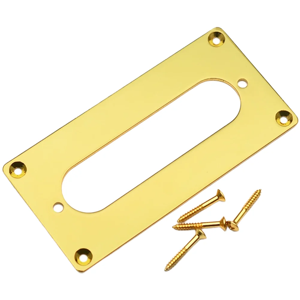 Zinc Alloy Humbucker to Single Coil Mount Adapter Ring 92x46mm Outer 70x18mm Inner for Guitar Pickup Customization