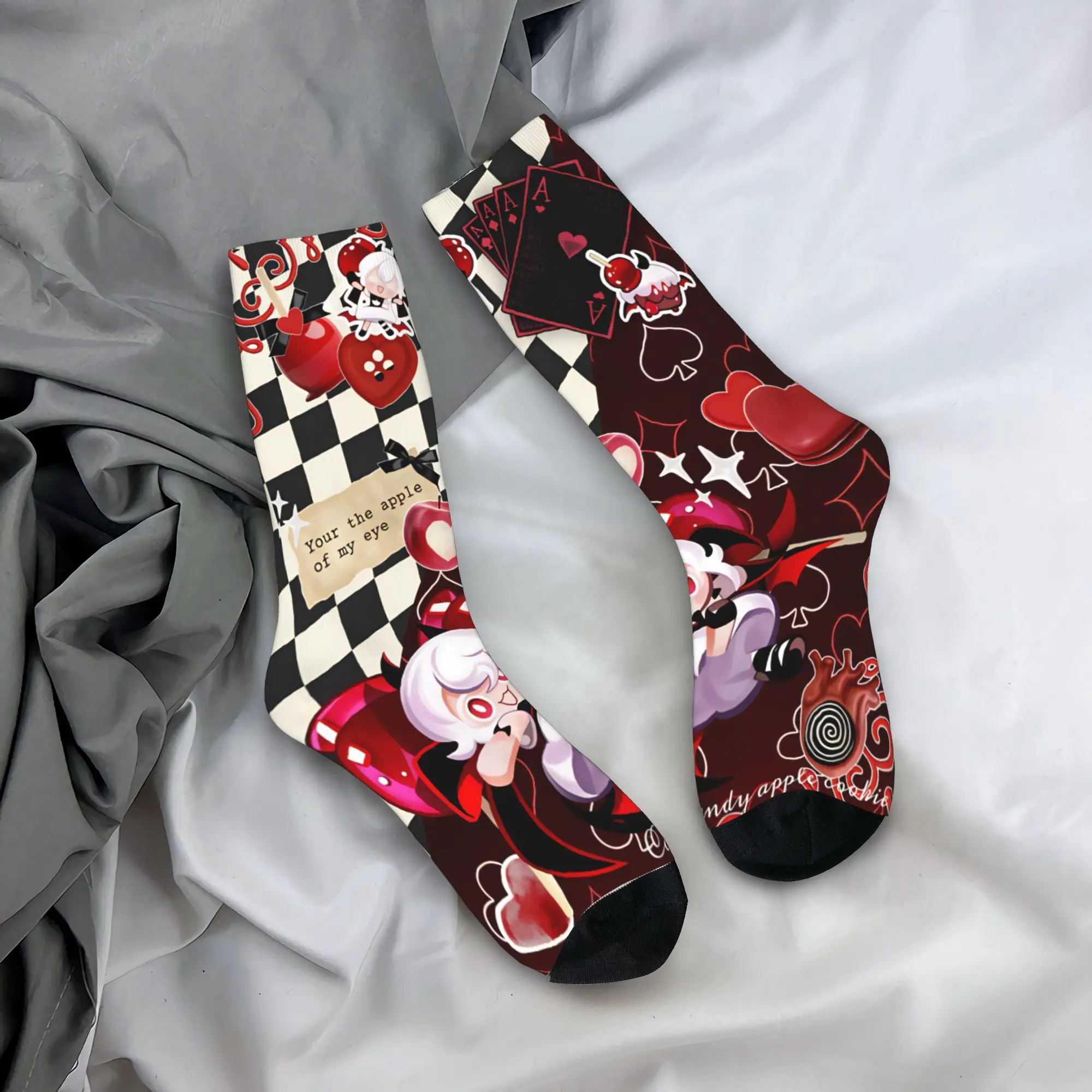 Shadow Milk Stockings Cookie Run Kingdom Design Funny Socks Winter Anti Bacterial Socks Men Cycling Comfortable Socks