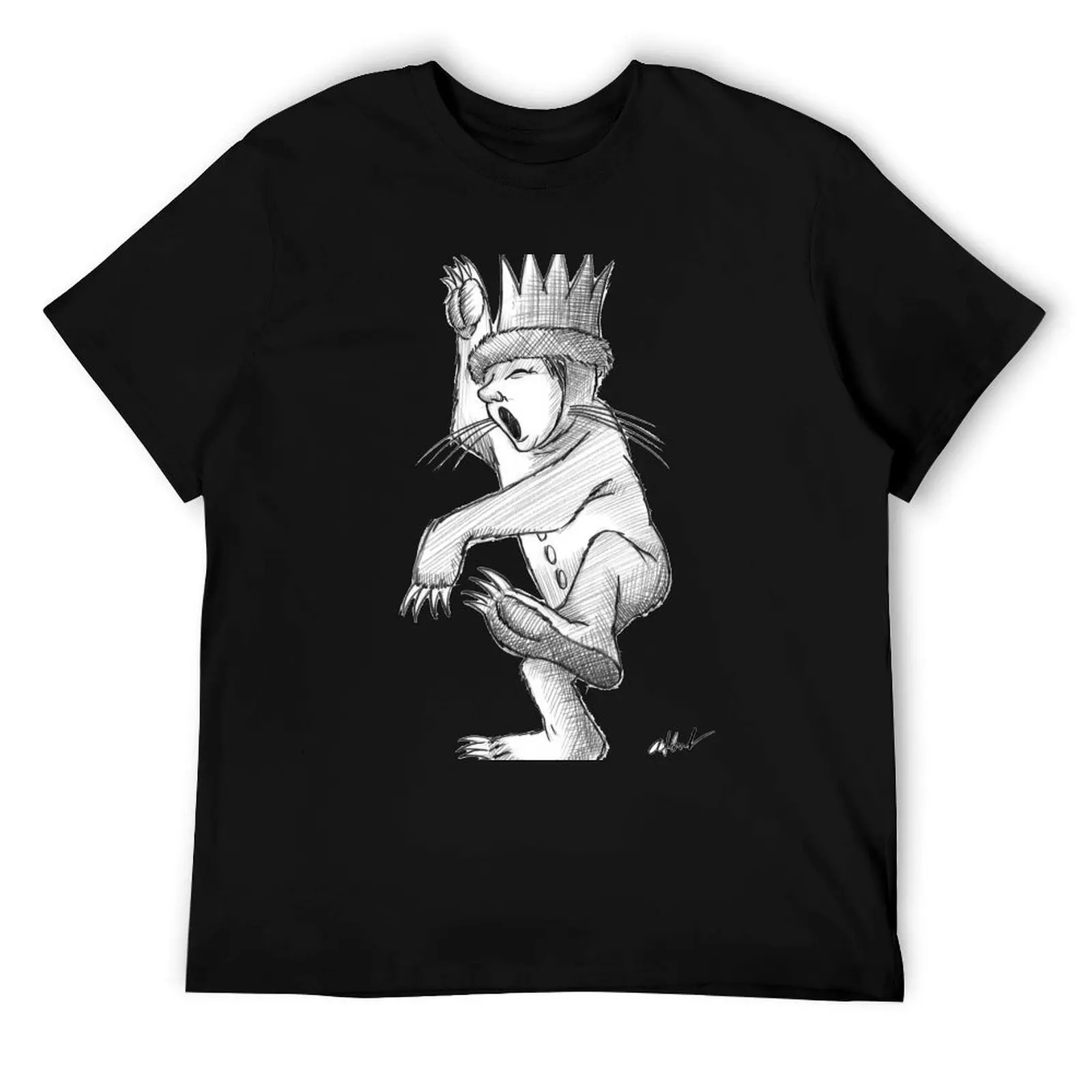 

The King of all Wild Things T-Shirt cotton t shirts man 100% t shirt custom print funny t shirts man T-Shirt