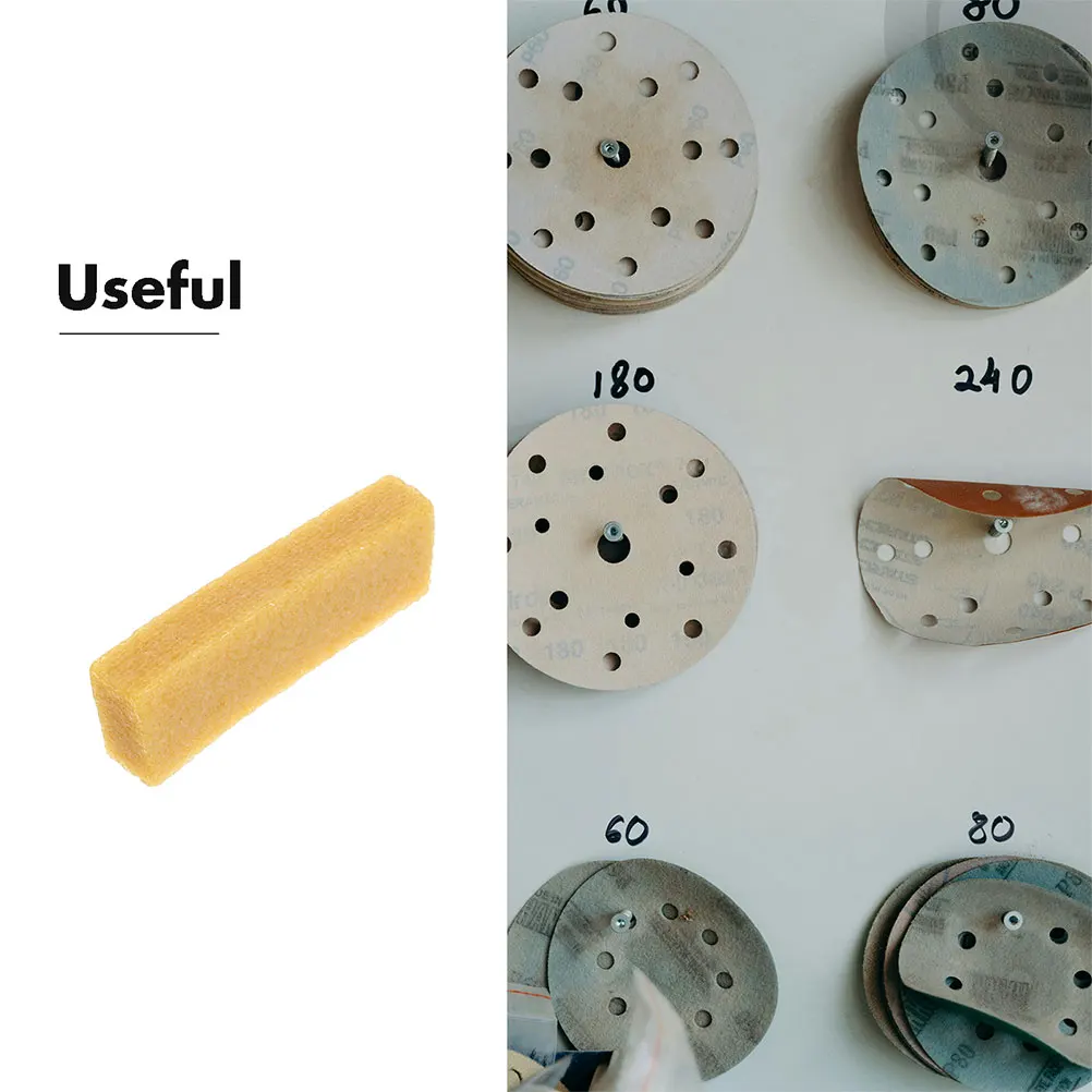 Natural Rubber Sandpaper Cleaning Block Efficient Cleaner for Sanding Belts Discs Skateboard Grip Tape Woodworking Art Tools