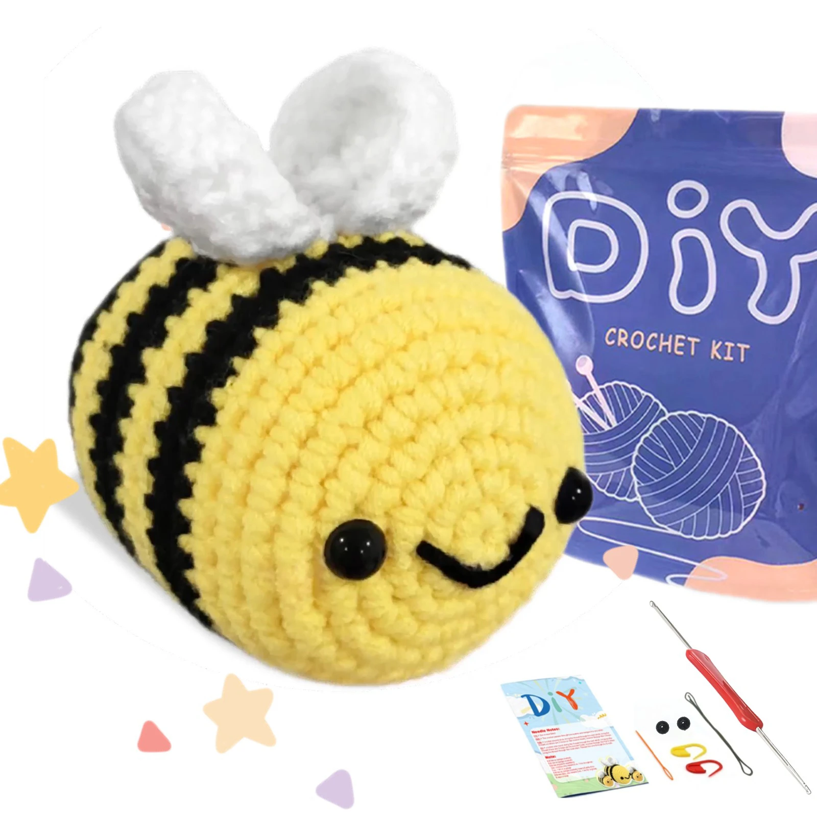 1Pc Crochet Kit Bee…