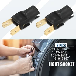 UXCELL 1/2pcs Side Repeater Indicator Light Bulb Socket Holder 161949111 161-949-111 161945367 for Volkswagen Corrado 1990-1994