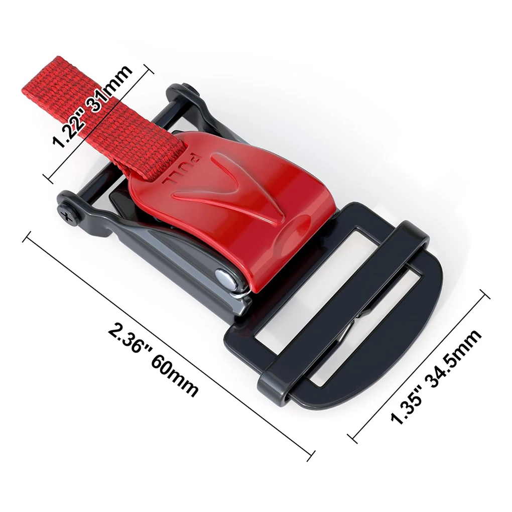 

Motor Bike Helmet Buckles Flexible Chin Strap Clip Speed Sewing Clip For Motorcycle Motocross Helmet Easy Secure Fasten Red