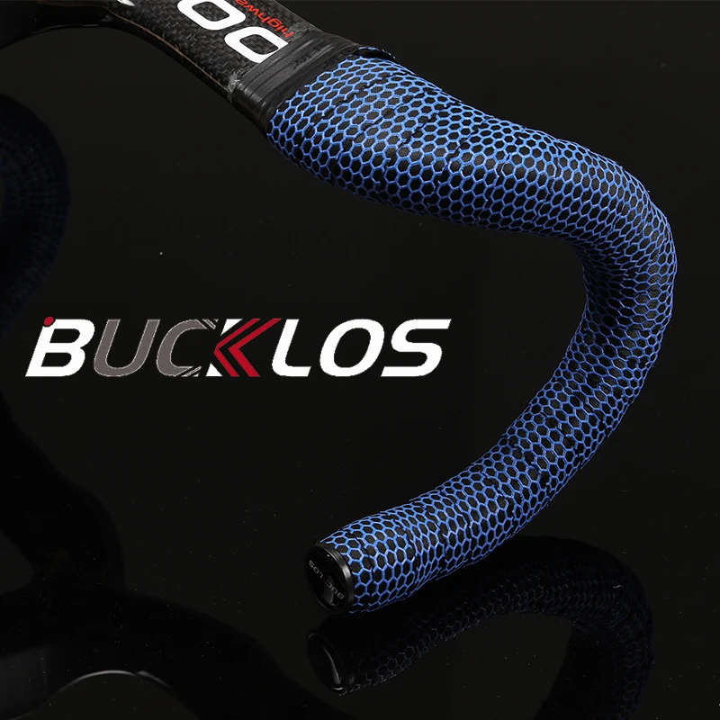 BUCKLOS Professional Cycling Handlebar Tape Silicone Road Bike Handlebar Tape Breathable Bicycle Handle Bar Belt Bike Part