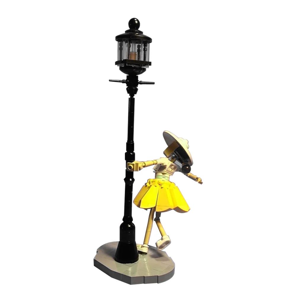 

MOC Paris Dancer Bricks Model Street Creativity Dancer Action Figures Building Blocks Assembly Toys Kids DIY Birthday Gifts