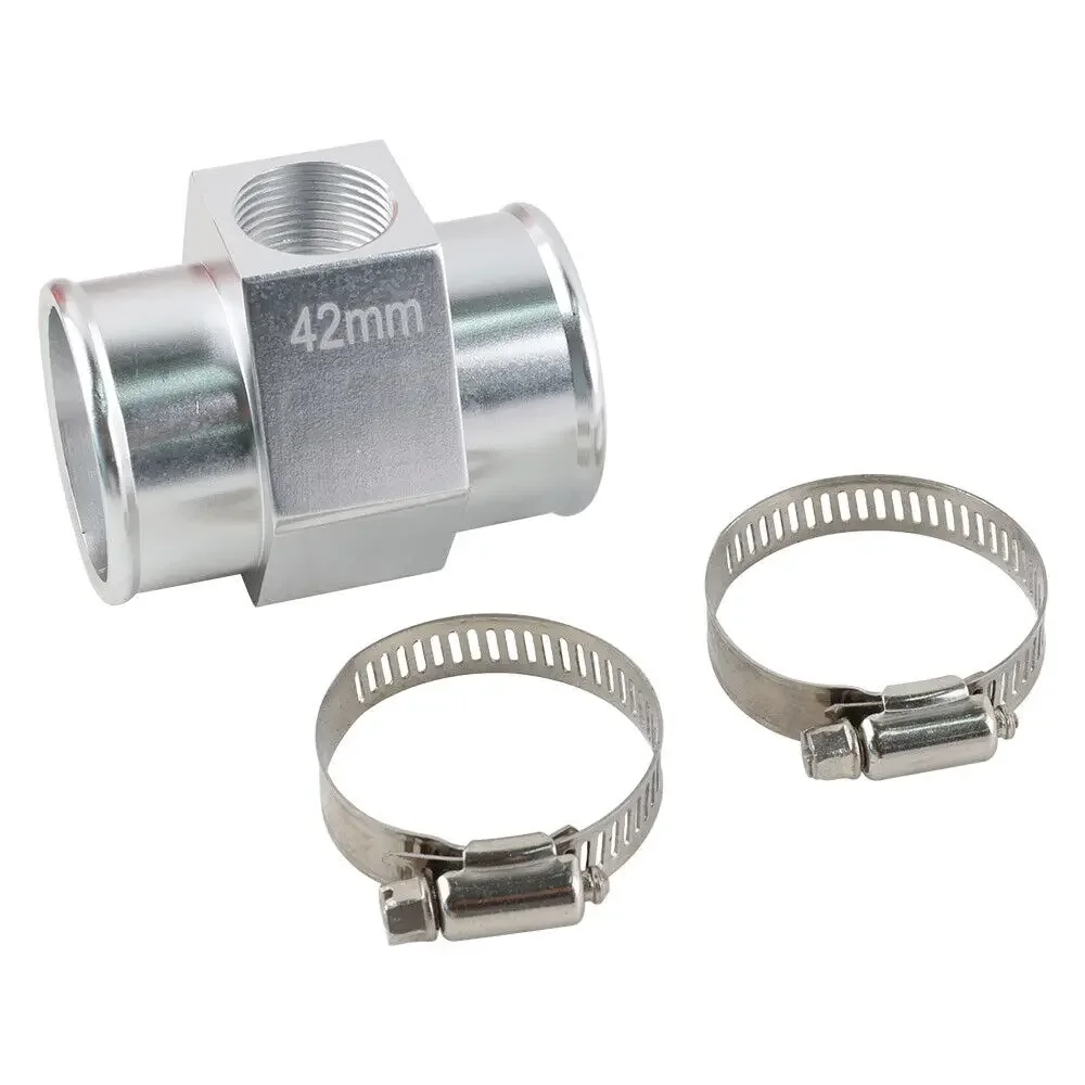 Racing Car 38mm 42mm Joint Pipe Radiator Hose Adapter for 1/2"-14NPT Water Temp Gauge Sensor - Image 4