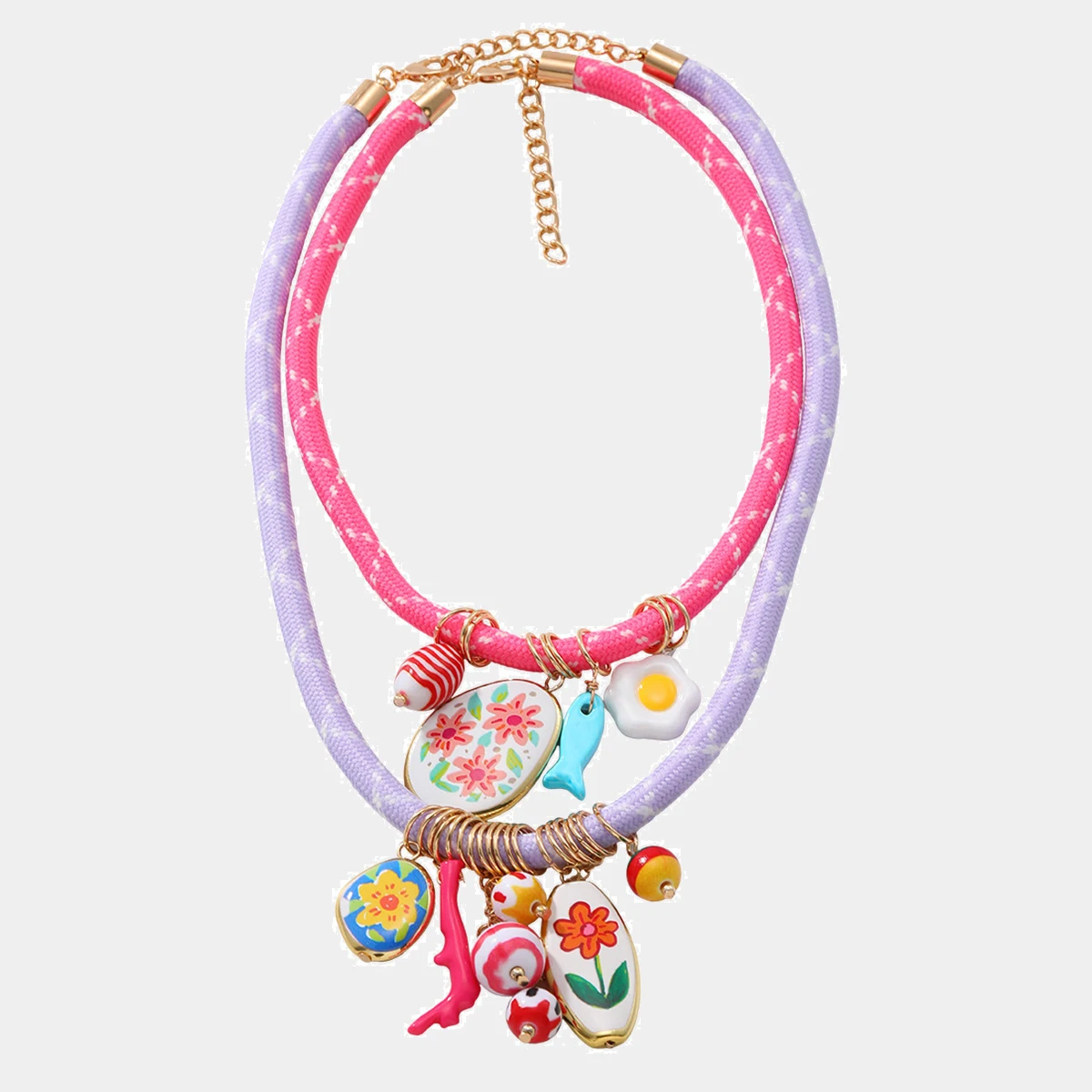 

ZAA Personality Vintage Rope Chains Necklaces for Women Holiday Party Jewelry Neck Accessories