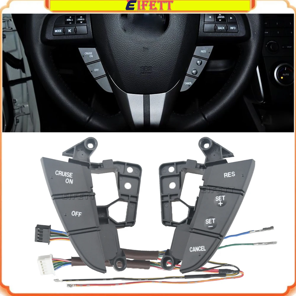 

Prime Quality Original Cruise Control Switch For Mazda 3 2010 CX-7 2011 Steering Wheel Button