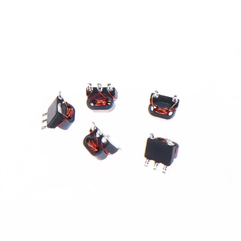 /KQM/2/5Pcs TC1-1T RF BalunTransformer 0.4-500MHz 1:1 CT Impedance 50Ω Flux Coupled 1:1 Balanced Unbalanced Converter Signal