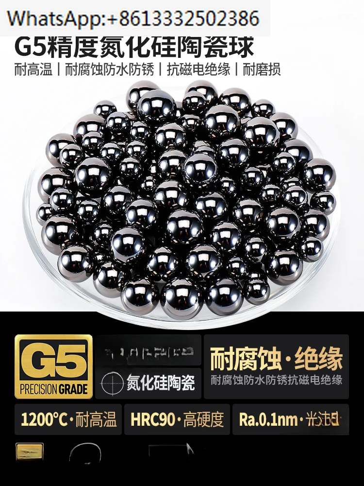 with high temperature resistance and waterproof properties, 3 rolling balls with a diameter of 4mm, 5 6 7 8 9 10 12mm