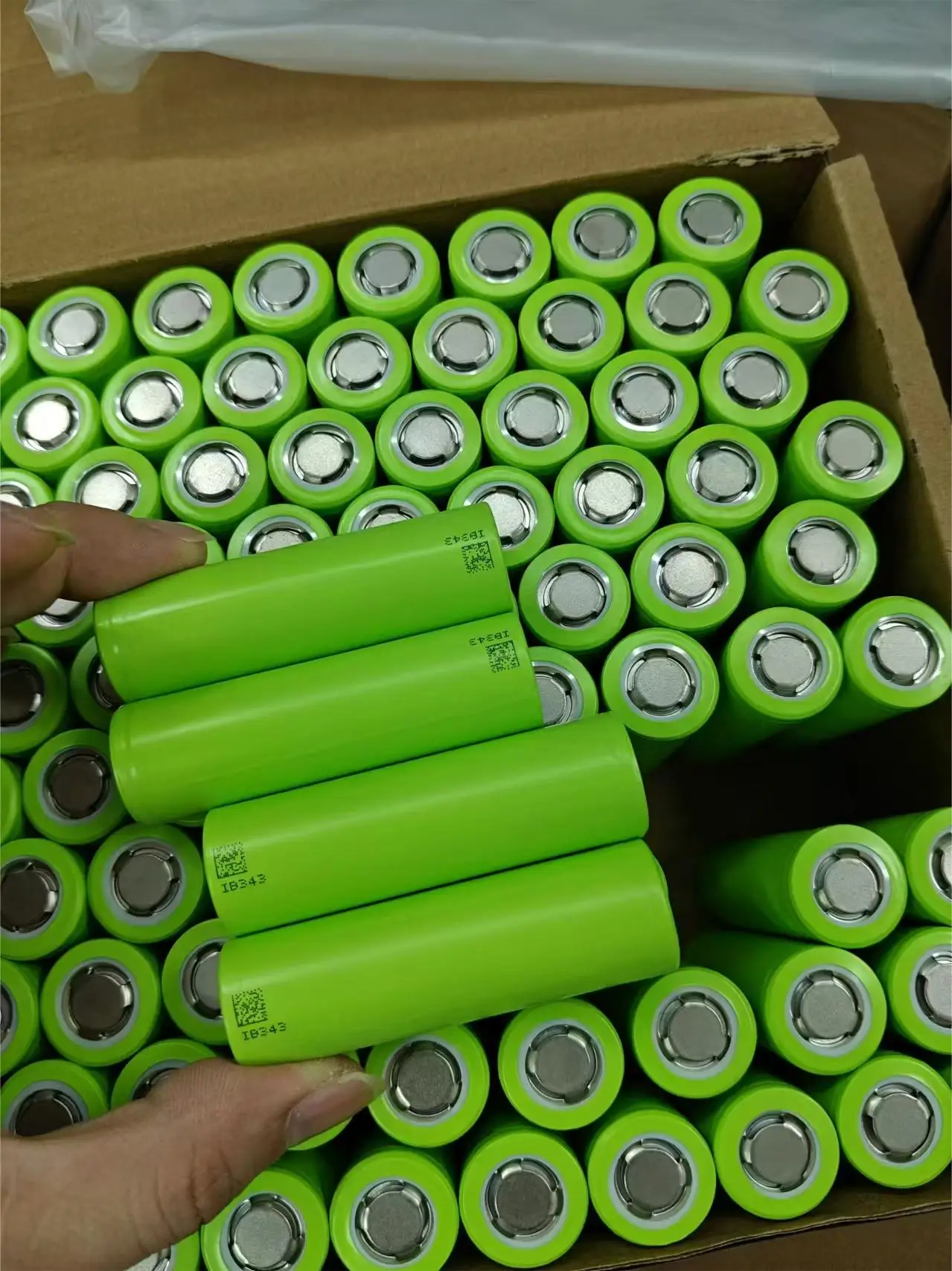 New 100 Pieces New 21700 Battery Rechargeable Battery 3.7 V 5000mAh 40a Li-ion High Discharge Batteries For Power Tools