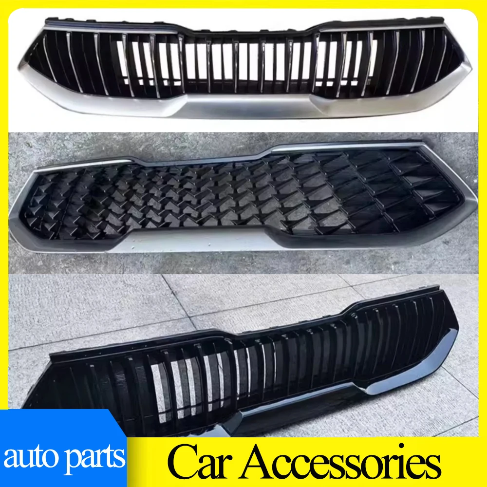 

Хромированная решетка, глянцевая черная решетка радиатора для Kia K3 Cerato 2019-2021, модифицированная новая стильная сетка для маски, автомобильные аксессуары