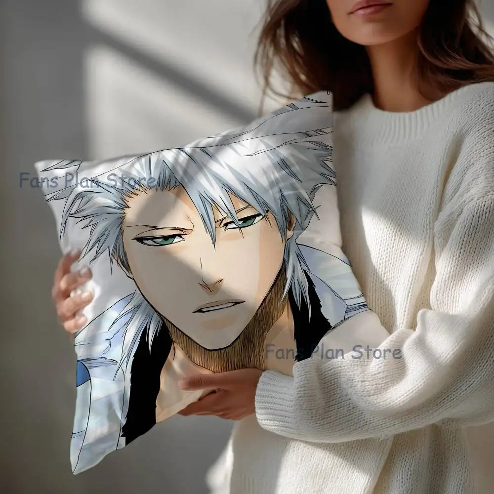 B-Bleach T-Toshiro Hitsugaya Pillow Gift Home Office Decoration Bedroom Sofa Car Cushion Cover case
