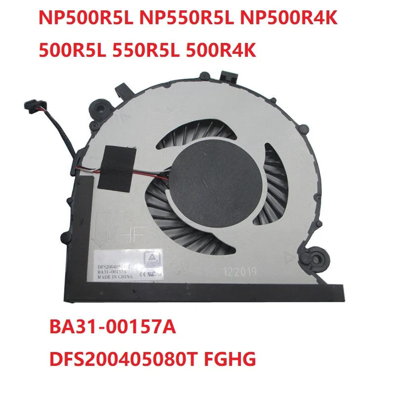 

Laptop CPU Cooling Fan For Samsung NP500R5L NP550R5L NP500R4K 500R5L 550R5L 500R4K BA31-00157A DFS200405080T FGHG DC5V 0.5A New