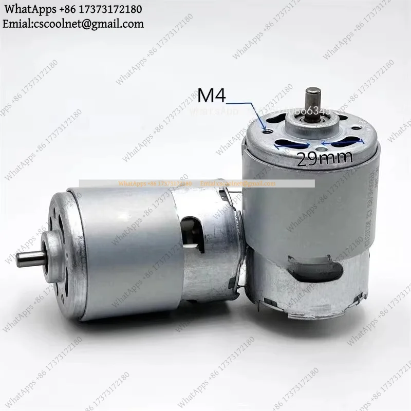 High Speed High Power 750 Type DC 18V Electric Drill Power Tool Motor Replacement for Electric Drill