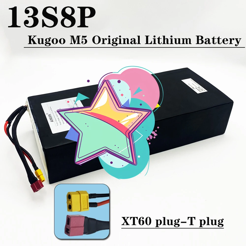 

13S8P battery pack 48V 28000mAH for Kugoo M5 Rechargeable Scooter/Bicycle Powerful Motor 18650 28Ah 1344wh Lithium Battery