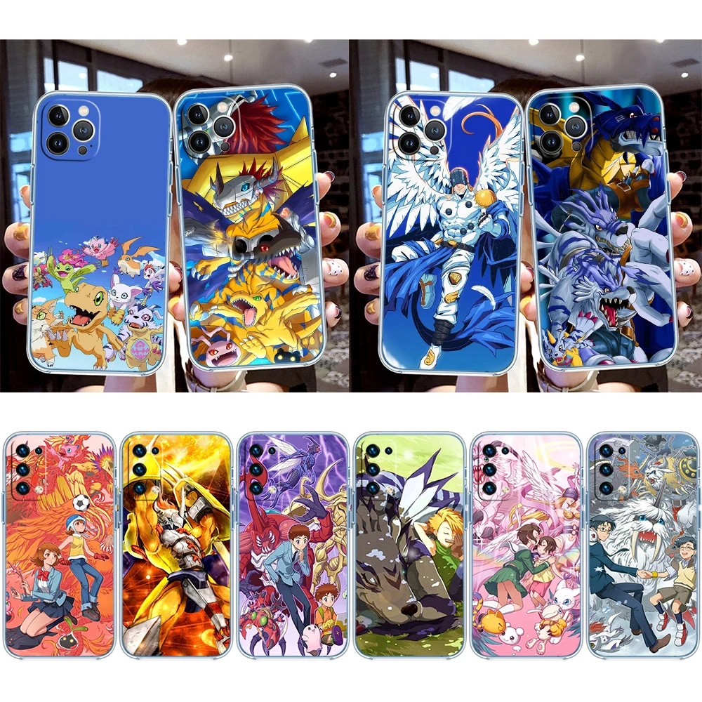 Funda para Teléfono IW10 D-Digimons para Motorola Moto E13 E15 E20 E22 E22I E22S E30 E32 E40 E7 E7I G Plus Power Play Stylus G22 G14