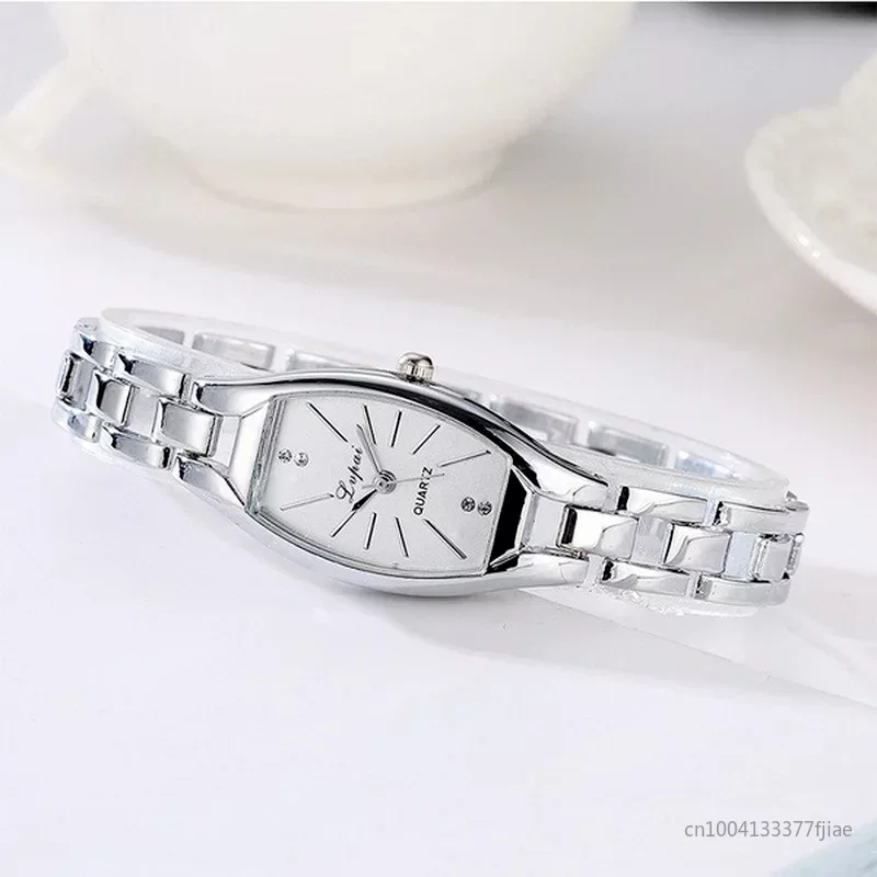 

Women Square Quartz Watch Elegant Ladies Electronic Digtal Woman Watch Concise Head Diamond Geometry Women Watches