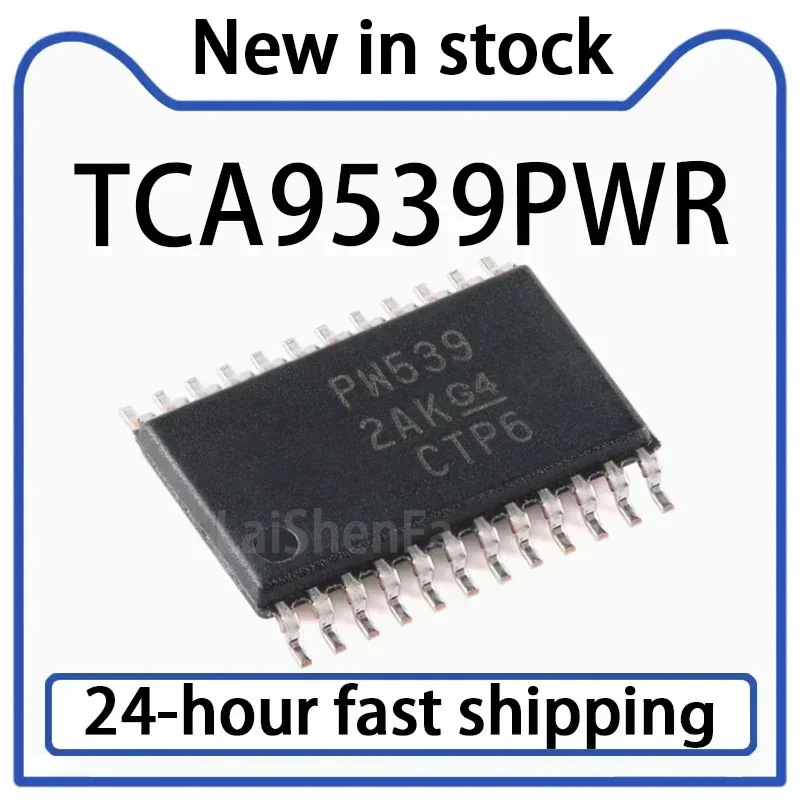 5PCS TCA9539PWR Patch TSSOP-24 16 Bit I2C IC I/O Extender Chip in Stock