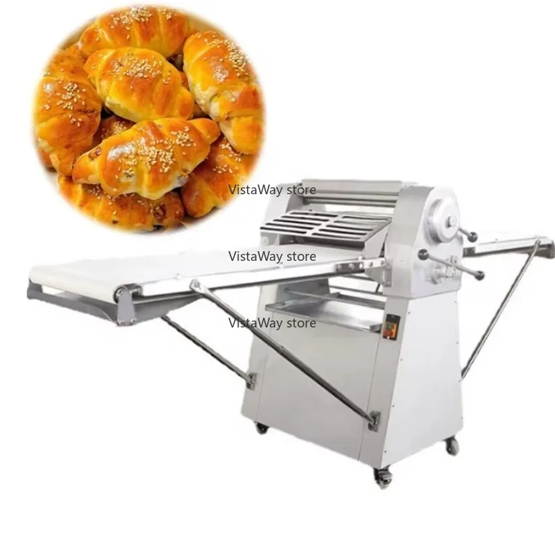 Laminadora de masa Vertical profesional para pan, croissant, amasadora, laminadora de panadería, máquina para hacer Laminoir
