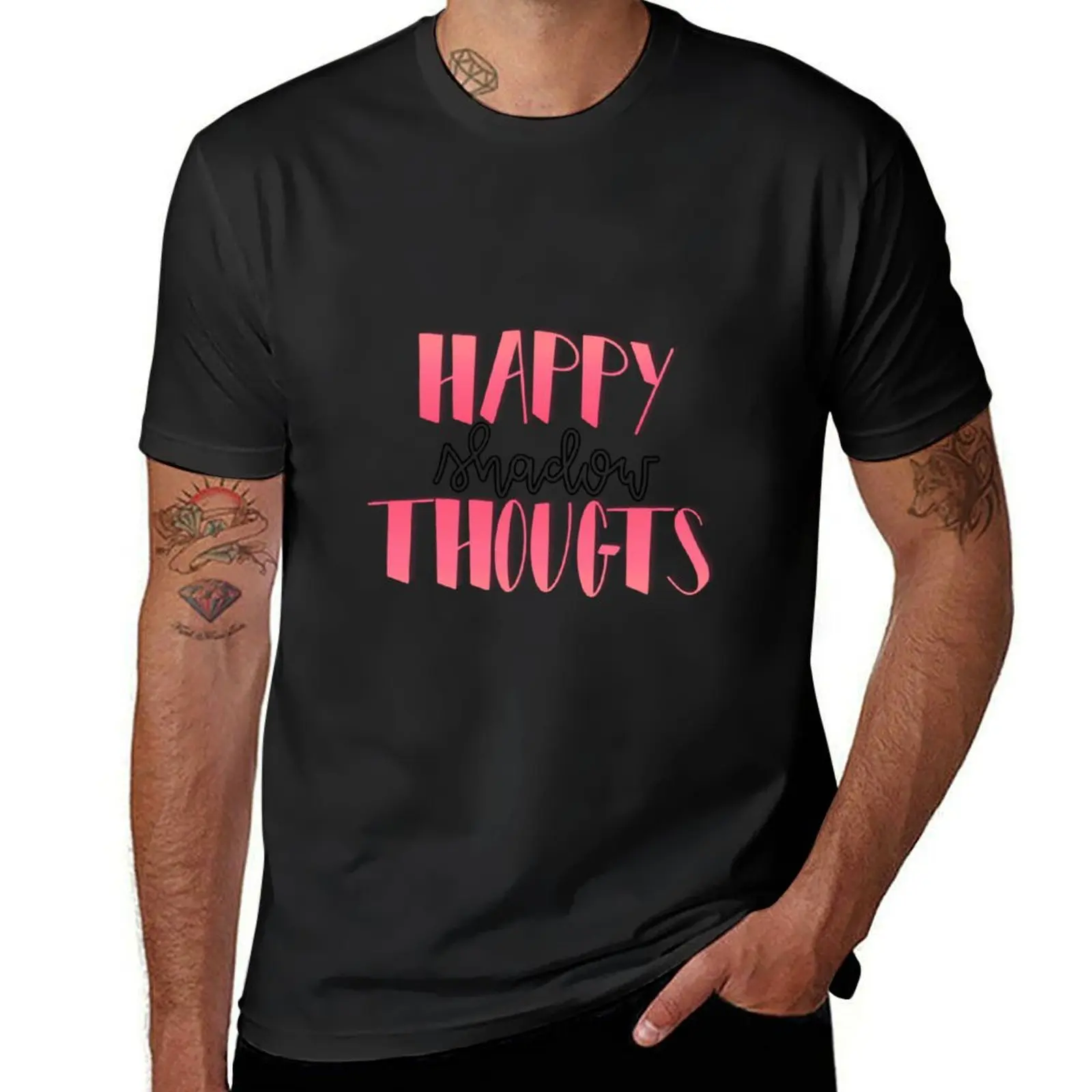 Happy Shadow Thoughts Keeper of the Lost Cities T-Shirt funnys plus size tops oversized tees workout shirts for men