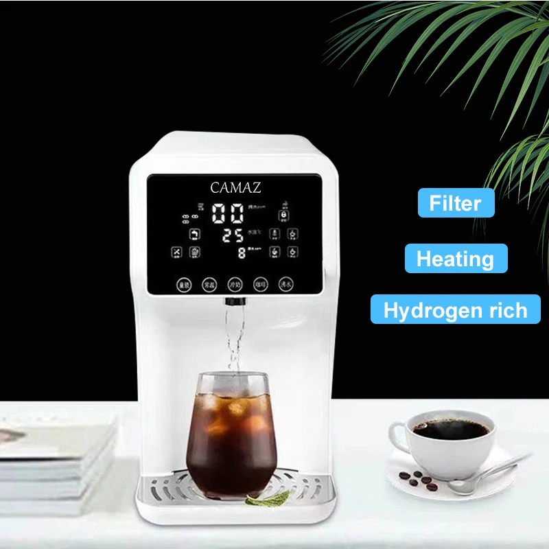

CAMAZ Vertical Instant Hot & Cold Water Dispenser Hydrogen Sparkling Water Filling Machine Household Ionizer