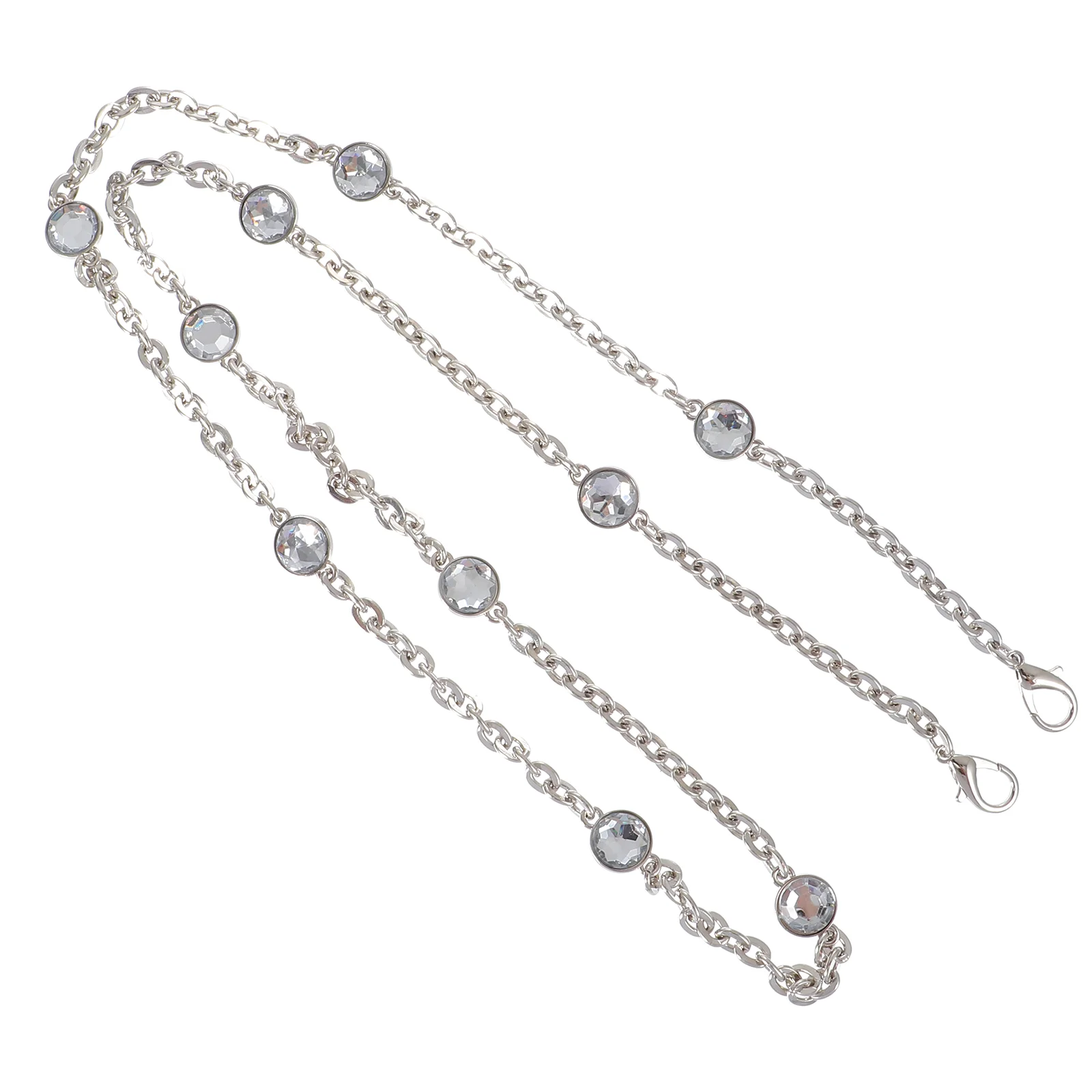 Borsa a catena con cinturino fai da te, decorazione, borsa a tracolla, tracolla, borsa di ricambio in metallo, donna